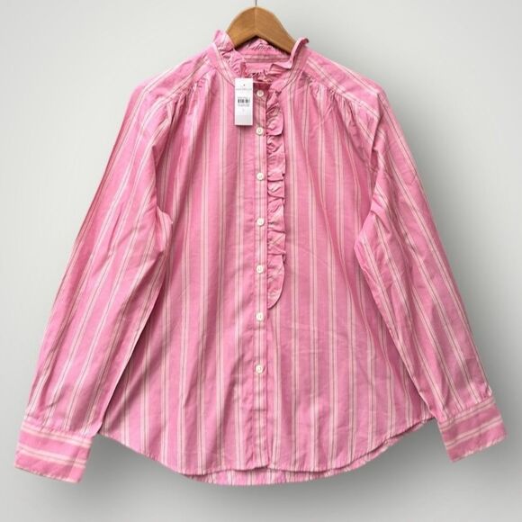 Ann Taylor Tops - 🎉5 for $45 🎉 NWT Ann Taylor Top Blouss Shirt Size L Pink